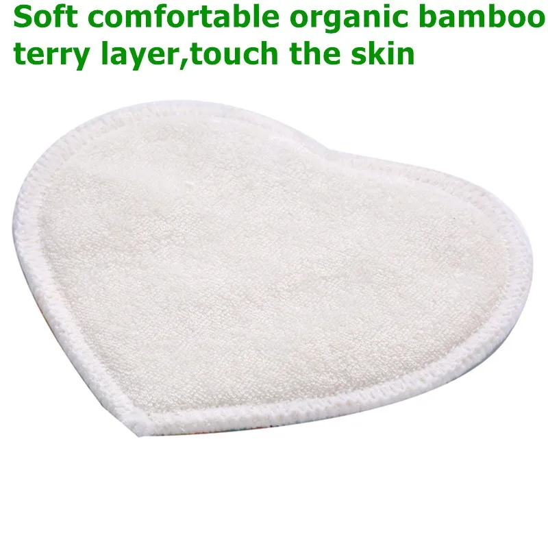 [Simfamily] 10 шт бамбуковые внутренние подушечки для кормления, многоразовые подушечки для груди, водонепроницаемые, с принтом, абсорбирующие подушечки для кормления