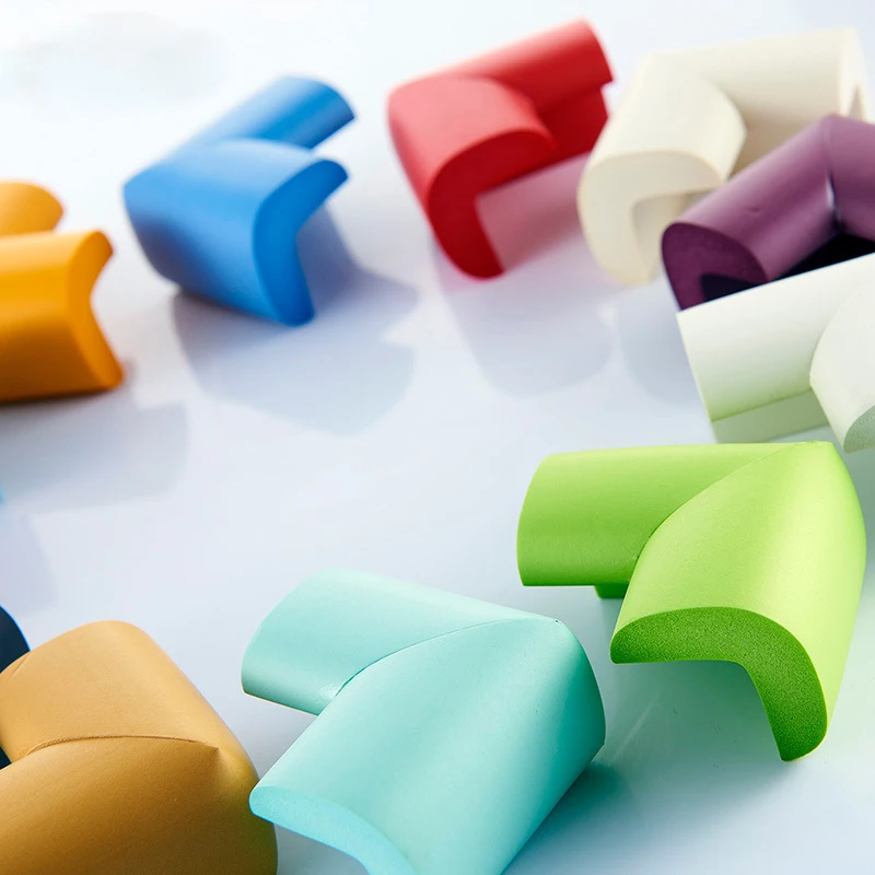 10PCS/Lot Silicone Table Desk Corner Edge Angle Cover Guards Baby Corner Protector Children Safety Edge Guards For Baby TYM087