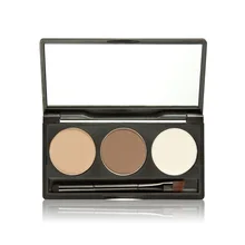 Новинка, минеральная пудра для торта бровей, палитра для макияжа, водонепроницаемые тени для век, набор гелей для бровей, набор, усилитель бровей, косметические наборы