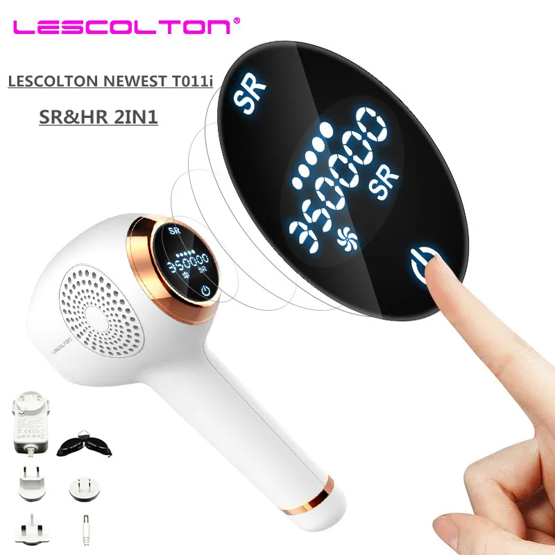

2019 NEW Lescolton IPL Epilator Permanent Laser Hair Removal LCD Display depilador a laser Bikini Trimmer Photoepilator