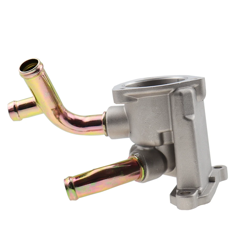 Aluminum Engine Cooling Thermostat Housing Cover Auto Engine Coolant Water Flange For Nissan Tsuru 11061-F4300 11061F4300