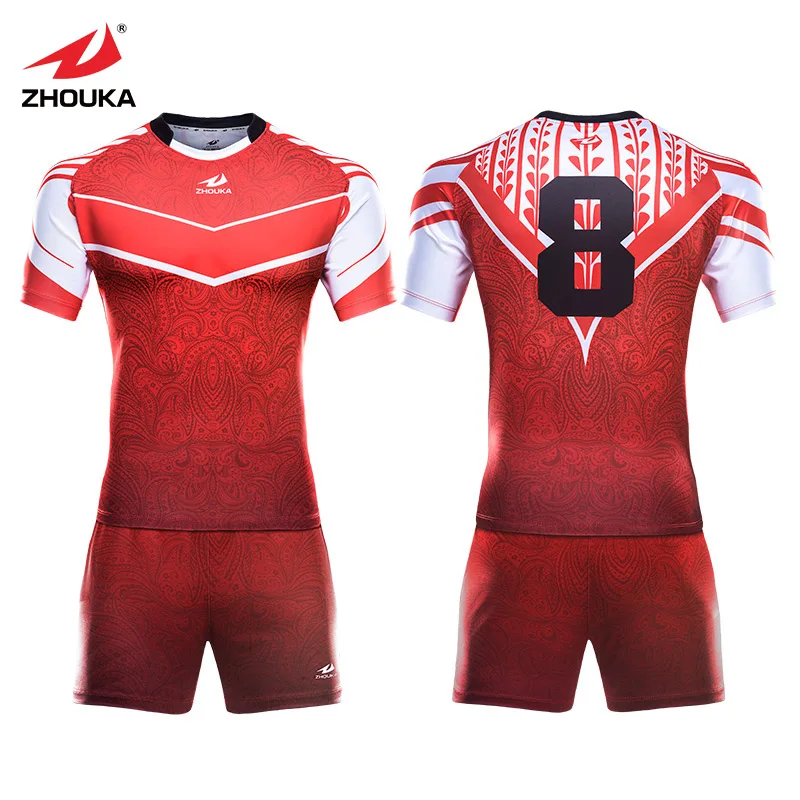 Sublimación de Rugby uniformes de alta calidad Rugby shorts venta al por mayor Jersey de Rugby niños o adultos con su propio logotipo camiseta de rugby