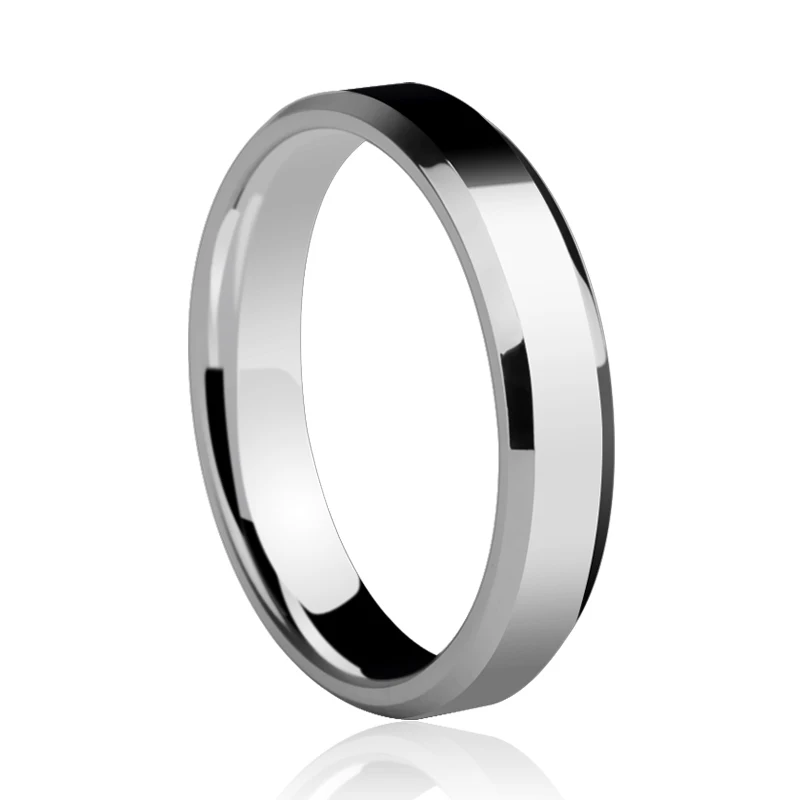 

Tungsten Carbide Rings High Polished for Women Wedding Band for Couples, Free Shipping, Customized