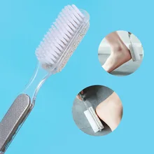 1 шт. двухсторонняя ручная щетка для удаления омертвевшей кожи шлифовальный камень инструмент для ухода за ногами