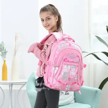 

Trendy Floral Printing Children School Bags Backpack For Teenage Girls Boys Teenagers kids Book Bag Student Satchel mochilas