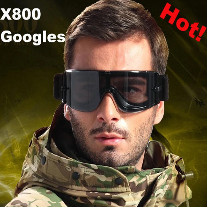USMC X800 военные армейские боевые очки тактические охотничьи для страйкбола