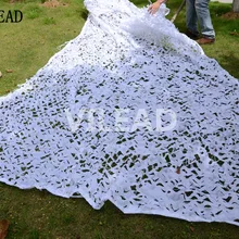 VILEAD 3 м x 5 м(10FT x 16.5FT) белоснежная цифровая камуфляжная сетка Военная армейская камуфляжная сетка Солнцезащитная сетка для охоты кемпинга палатка