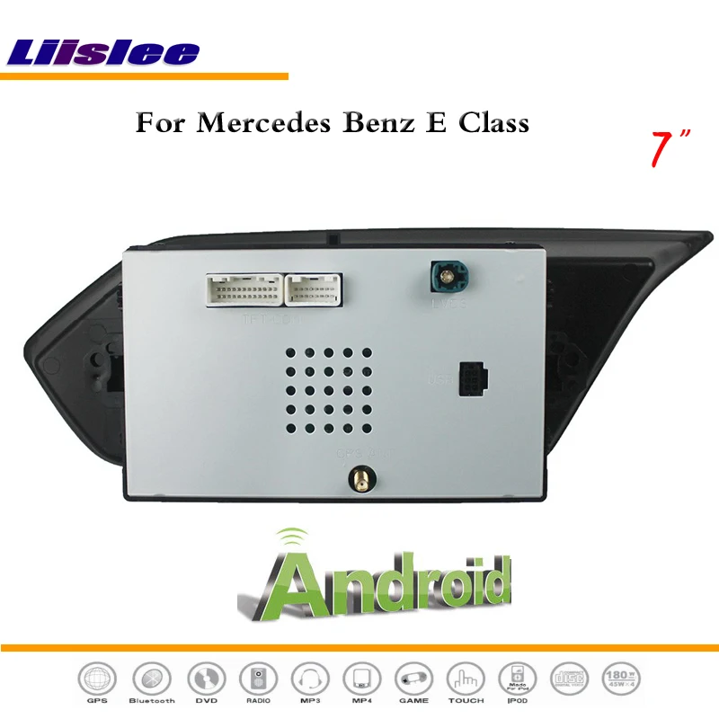 Flash Deal Liislee Car Android Multimedia For Mercedes Benz E Class W213 2016~2017 AUX Radio Stereo CD DVD Player GPS Map Navigation System 5