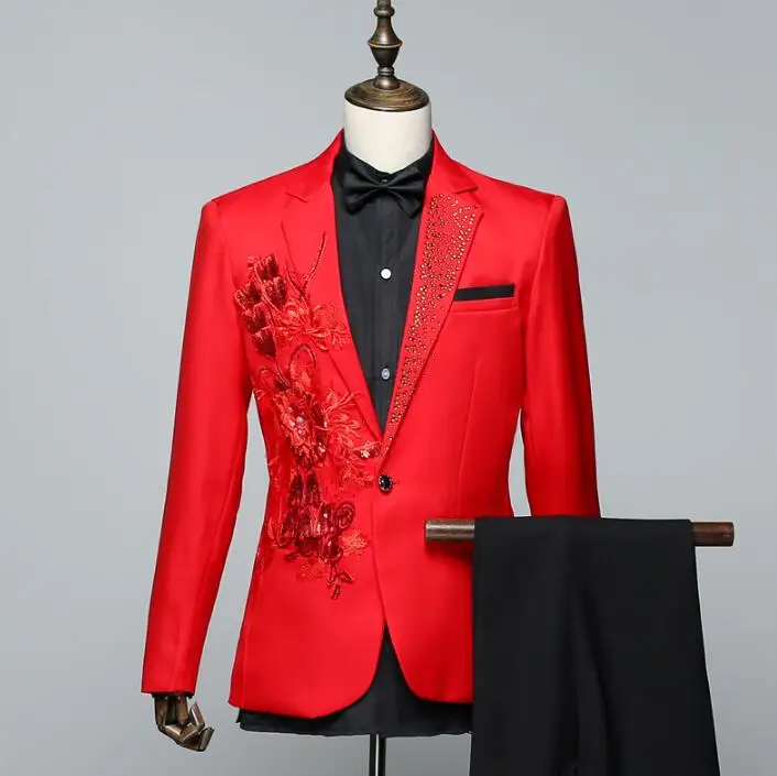 Белая одежда мужские дизайнерские костюмы masculino homme terno сценические костюмы певцы куртка для мужчин блёстки Блейзер танец Звезда Стиль платье