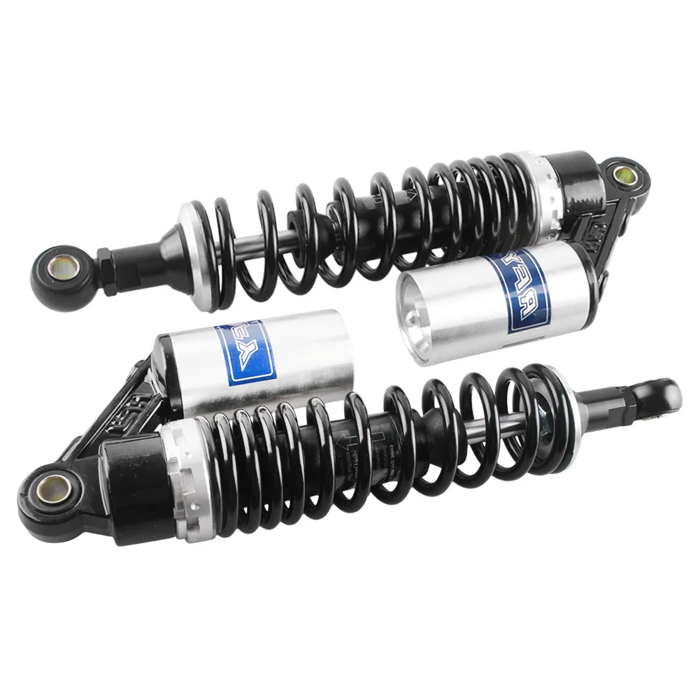GZYF 12.5" inch 320mm 7mm Spring Motorbike Motor Nitrogen Air Shock Absorbers Supension Damper Damping Cushion Universal Motorcycle For Honda Suzuki Yamaha Kawasaki ATV Go Kart Quad Dirt Sport Bikes motorcross