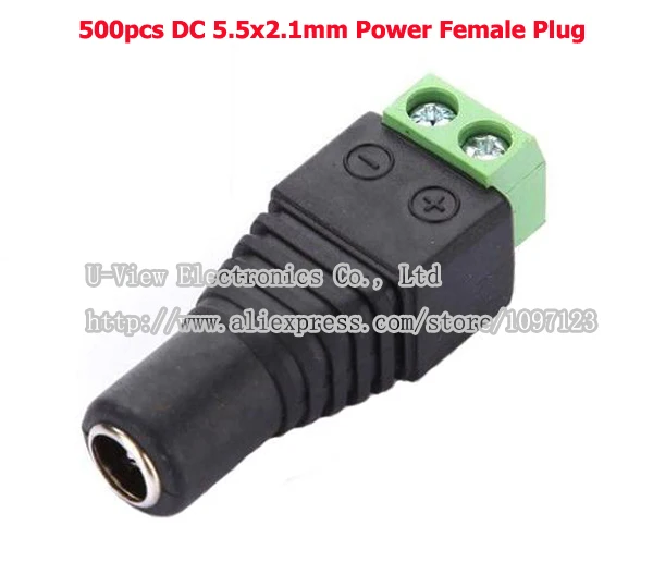 Nchtek DC 5 5x2 1 мм Мощность Женский Разъем для CCTV 3528 &amp 5050 Светодиодные
