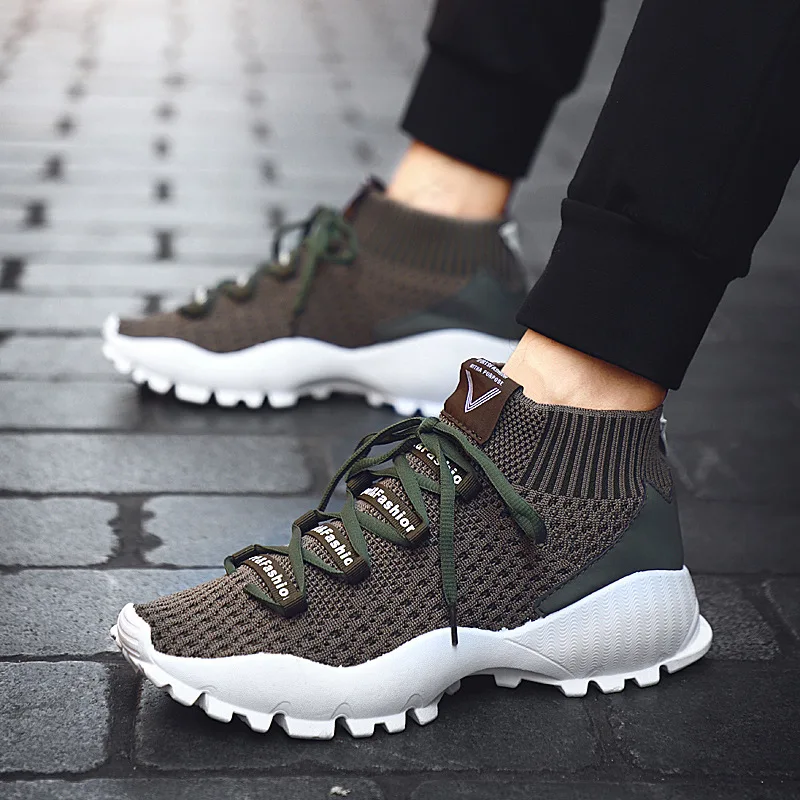 MSFSIR New Arrivals Running Shoes For Men Summer Breathable Mesh Male Sneakers Athletic Jogging Men Sport Shoes Man Brand