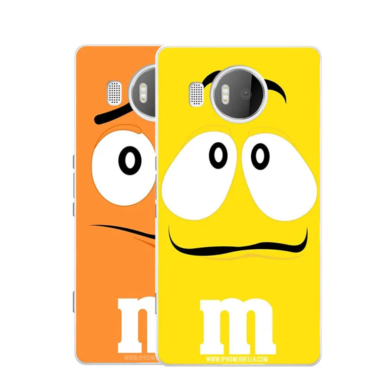 

Case Hard pc Letter expression Painting back for microsoft lumia 950 950 xl 640 640 xl 650 535 Phone Protective Case