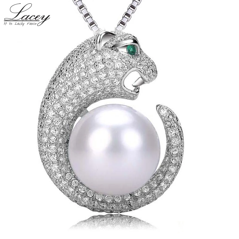 

White natural freshwater pearl pendant neckalce for women,big silver pearl pendant jewelry mother present girl birthday gifts