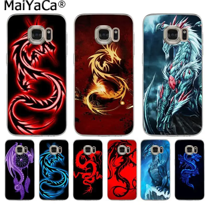 MaiYaCa Colored animal dragon 2017 New Luxury fashion cell phone case
