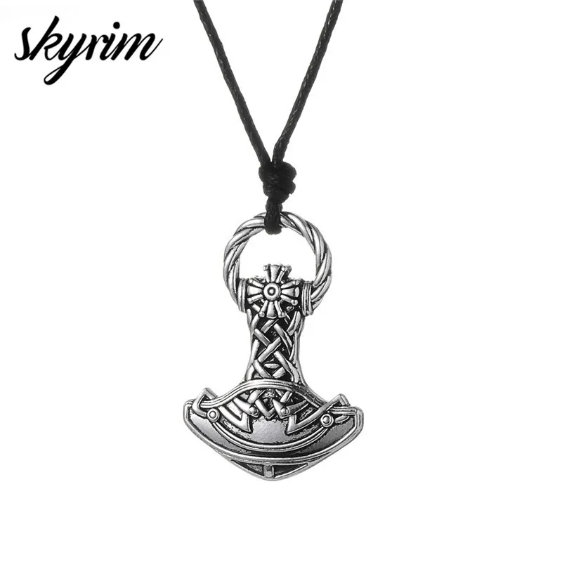 Классная металлическая цепочка Алхимик в готическом стиле|rope chain|pendant necklacethor hammer |