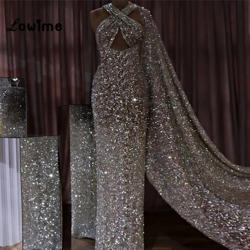 Дубай официальное вечернее платье платья Robe De Soiree серебро спинки сексуальные бальные платья русалки Новое поступление длинное платье для выпускного вечера