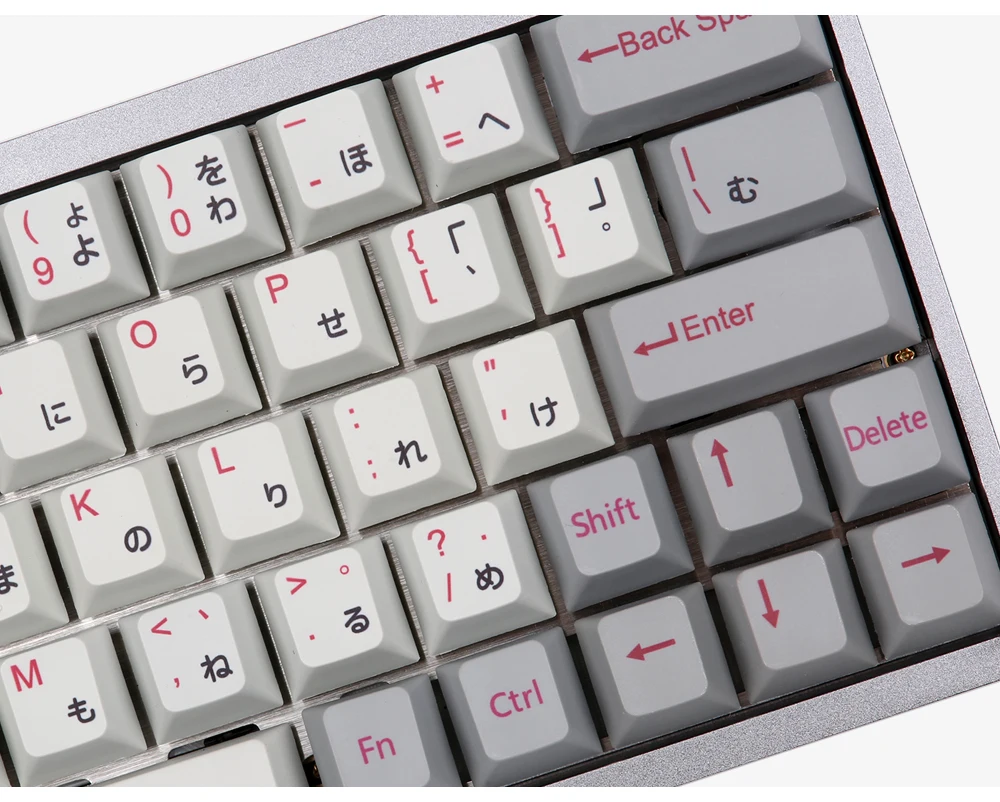 Kbdfans Новое поступление pbt брелки diy механическая клавиатура gk64 брелки 2u shift dz60 брелки японские