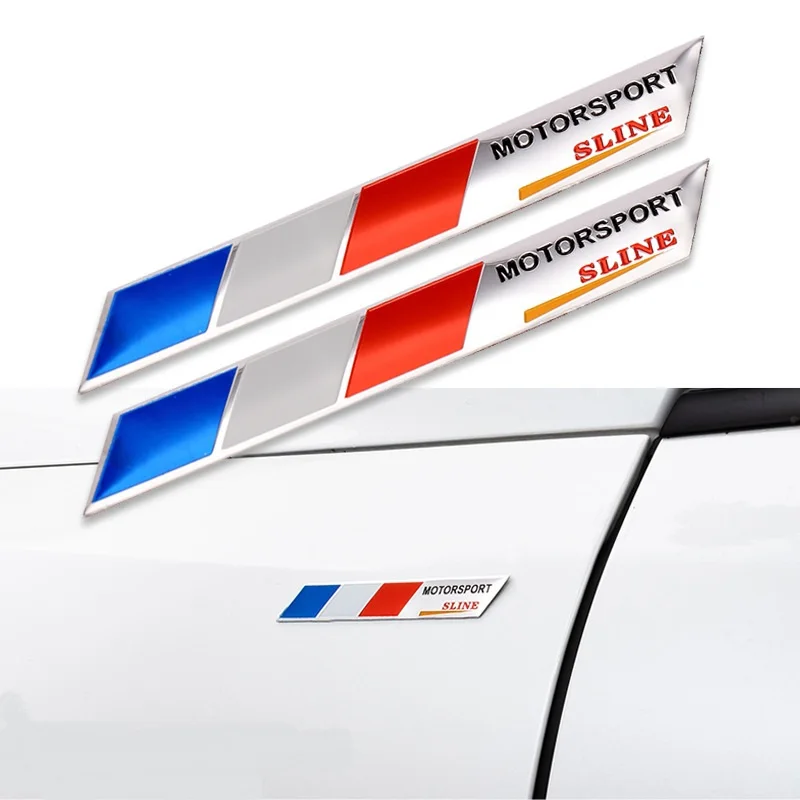 

3D Metal France Flag Car Sticker Accessories Stickers for Renault Peugeot Citroen Cruze Chevrolet Ford Focus VW Golf Benz BMW