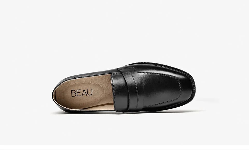 BeauToday/женские лоферы; Лидирующий бренд; коровья кожа; квадратный носок; слипоны; стильная обувь на плоской подошве; женская обувь из натуральной кожи; ручная работа; 21608