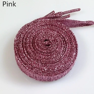 Яркие блестящие шнурки для кроссовок унисекс 110 см|Шнурки| |