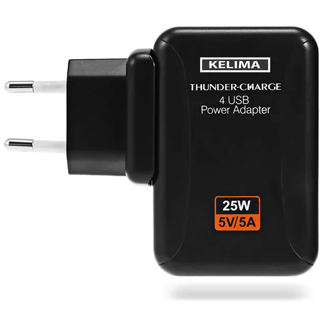 Woweinew KELIMA Новый 4 Порта USB Многофункциональный Адаптер Путешествия Стены AC Зарядное Устройство с ЕС Разъем