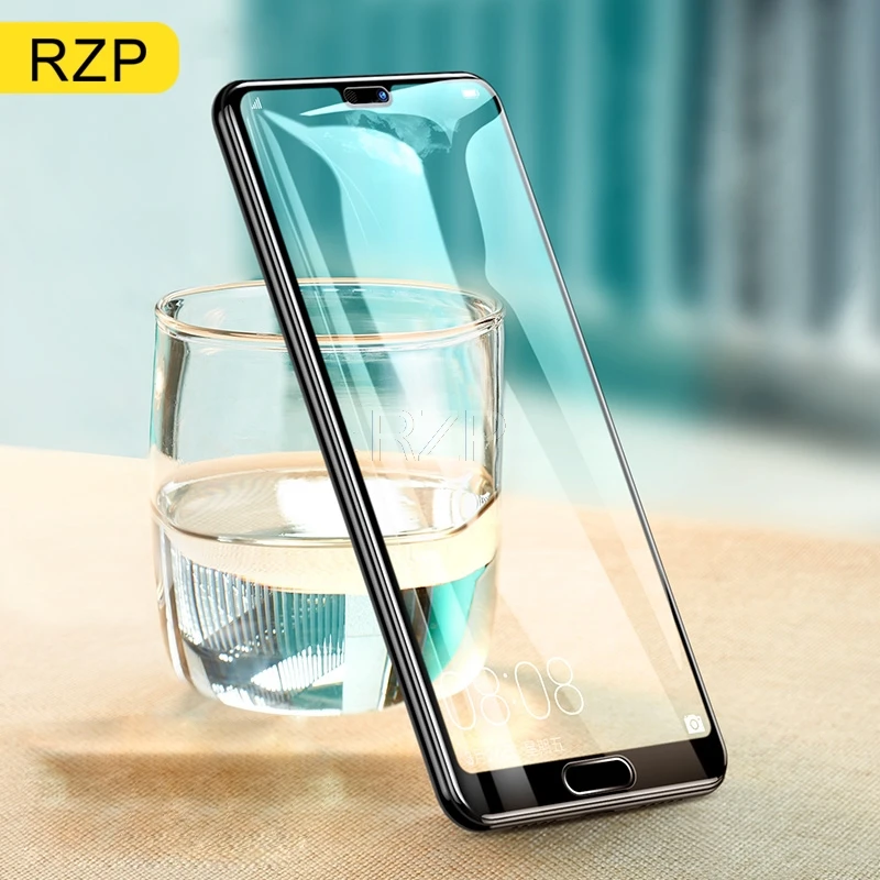 

RZP 9H Full Cover Tempered Glass For Huawei P20 lite Pro Screen Protector On The For Huawei P20 Pro Lite Protective Glass Film