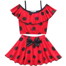 ARLONEET, купальный костюм из двух предметов для девочек, коллекция года, летние цветные купальные костюмы в горошек, купальники для младенцев, костюмы бикини, детский купальный костюм, бикини, комплект для плавания