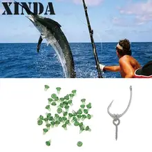 50 шт., крючки для ловли карпа, аксессуары для ловли карпа, пробки, прозрачный зеленый, черный, для ловли карпа, для волос, Chod Ronnie Rig Boilies Stop