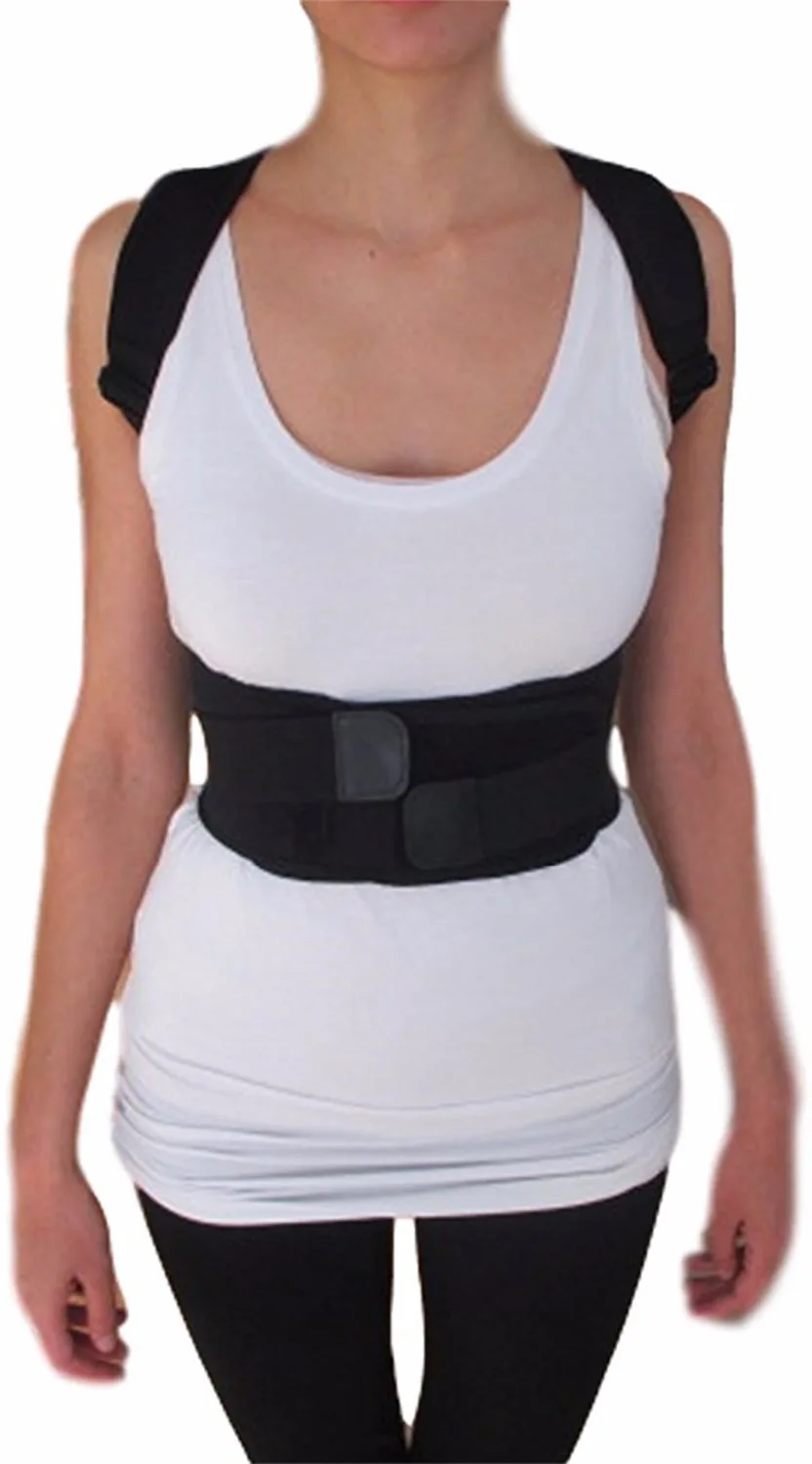 

Male Female Adjustable Magnetic Posture Corrector Corset Back Brace Back Belt Lumbar Support Straight Corrector de espalda S-XXL