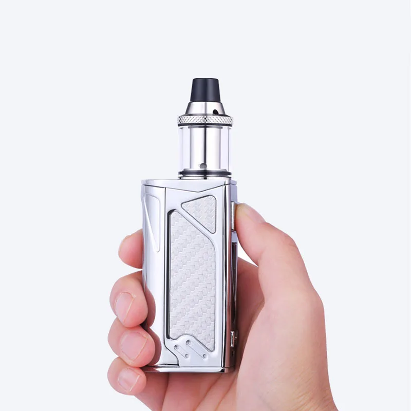 

New Electronic Cigarette Kits 100W with 2200mAh battery Kit 0.3ohm Metal Body Mod box e-cigarette tank Atomizer Vape