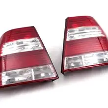 Для автомобиля евро красный белый стиль задний светильник для vw Jetta/Bora MK4