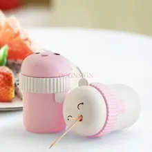 Милая мультяшная зубочистка персональная ресторанная Высококачественная портативная зубочистка коробка Бытовая простая зубочистка ведро зубочистка