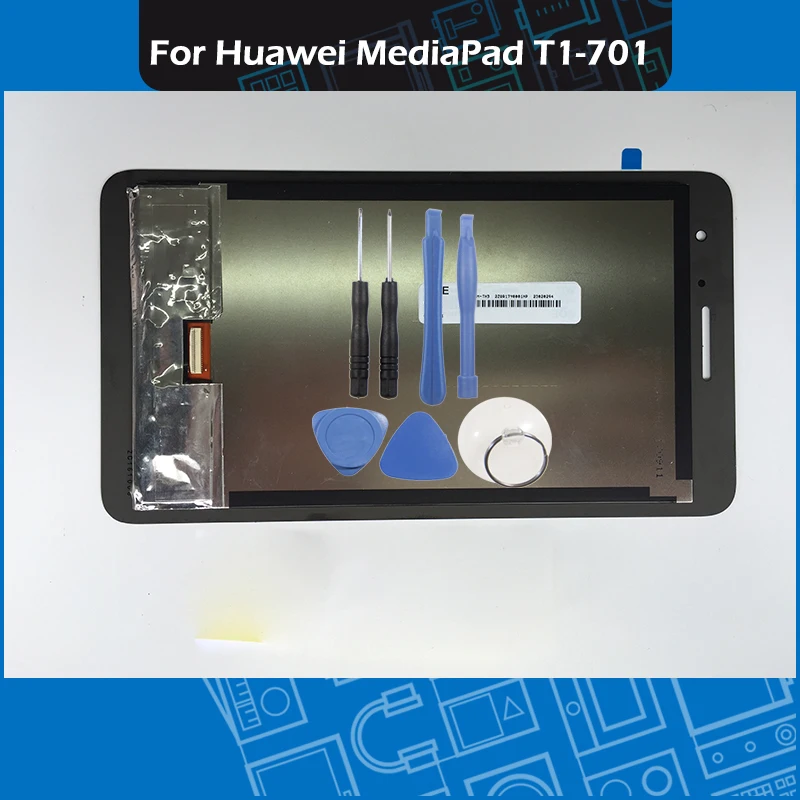 Для Huawei Honor Play Mediapad T1 T1-701 T1-701U T1-701W Сенсорная панель LCD дисплей с дигитайзером
