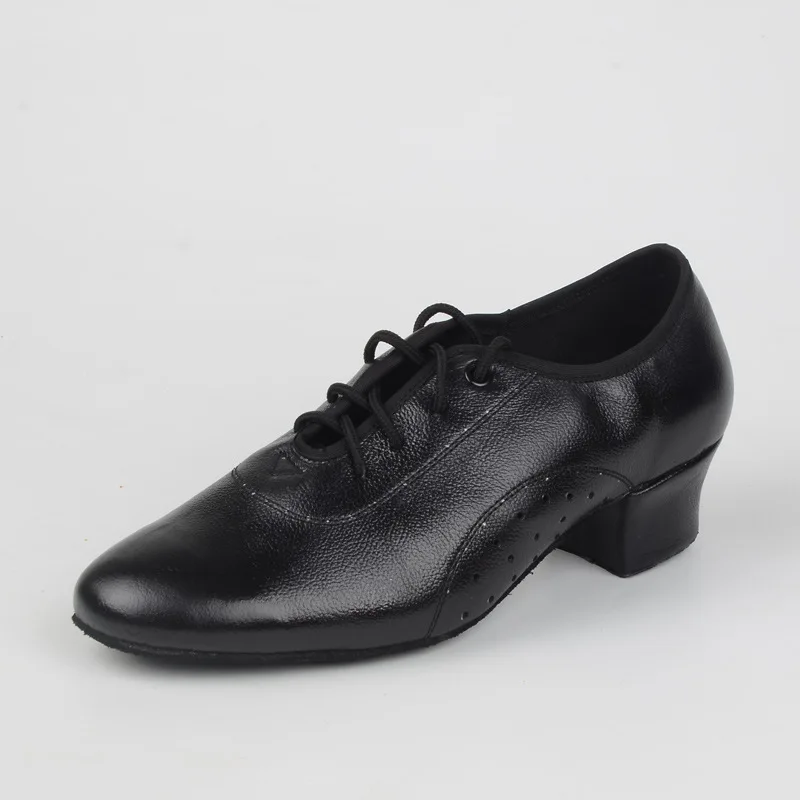 

Shoes Man Vogue Square Dance Shoes Leather Soft Bottom Men Dance Latin Dance Modern Shoes For Adults Sneaker Performance