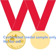 1 pcs Brand new metal craft customized medal badge coin trophy seller contact in advanced