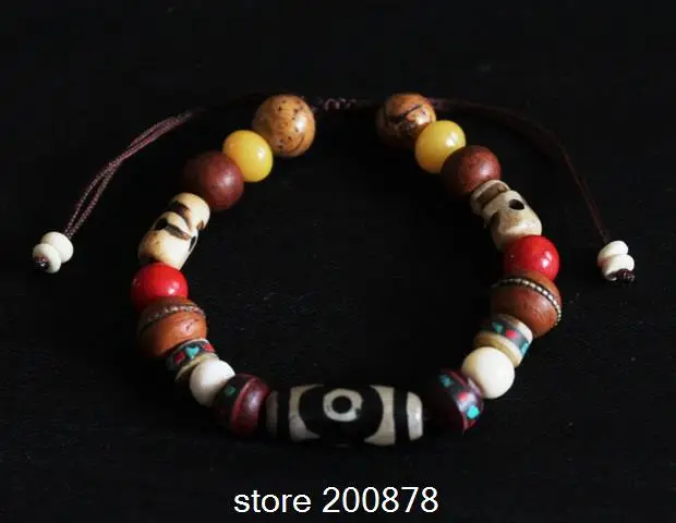 Bb 123 Designer Original Tibet Multi Semi Precious Beaded Bracelet Bb 123 Designer Original Tibet Multi Semi Precious Beaded Bracelet Dzi Beads