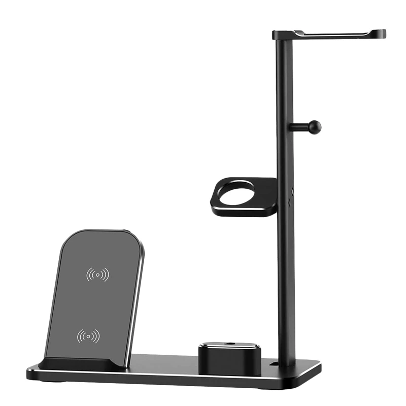 

Wireless Charger Stand, Watch Stand Station For APple Watch 4 3 2 1 Charging Dock Station Headphones Stand Holder Phone Dockin
