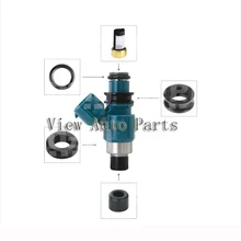 6 комплектов для TOYOTA LEXUS SUBARU топливный инжектор ремонтные и сервисные комплекты, включая уплотнительные кольца, пластиковые детали VD-RK-0019