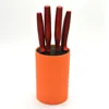 Free Shipping 2015  9X13.5CM plastic steak  knife holder for  knife with black nylon insert, kitchen knife stand ► Photo 2/3