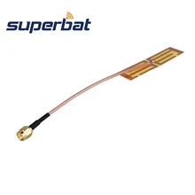 Superbat 4G LTE Антенна 700-2600 МГц Внутренняя антенна 5dbi усилитель сигнала SMA штекер соединитель вертикальный RG316 10 см 50 Ом
