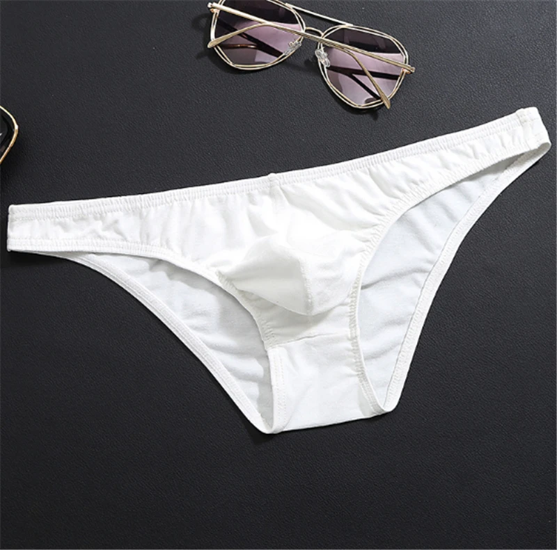 

Men's underwear low waist sexy breathable cotton U-shaped underwear multicolor gay jockstrap gay men's thong and g string