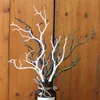 Rama plástica Artificial para decoración de Navidad, accesorios de diadema con astas, cuernos, árbol falso, color blanco bifurcado ► Foto 1/6