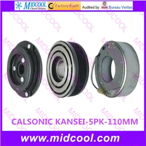 

CALSONIC KANSEI HIGH QUALITY AUTO AC COMPRESSOR CLUTCH WITHOUT COIL 5PK 110MM 12V