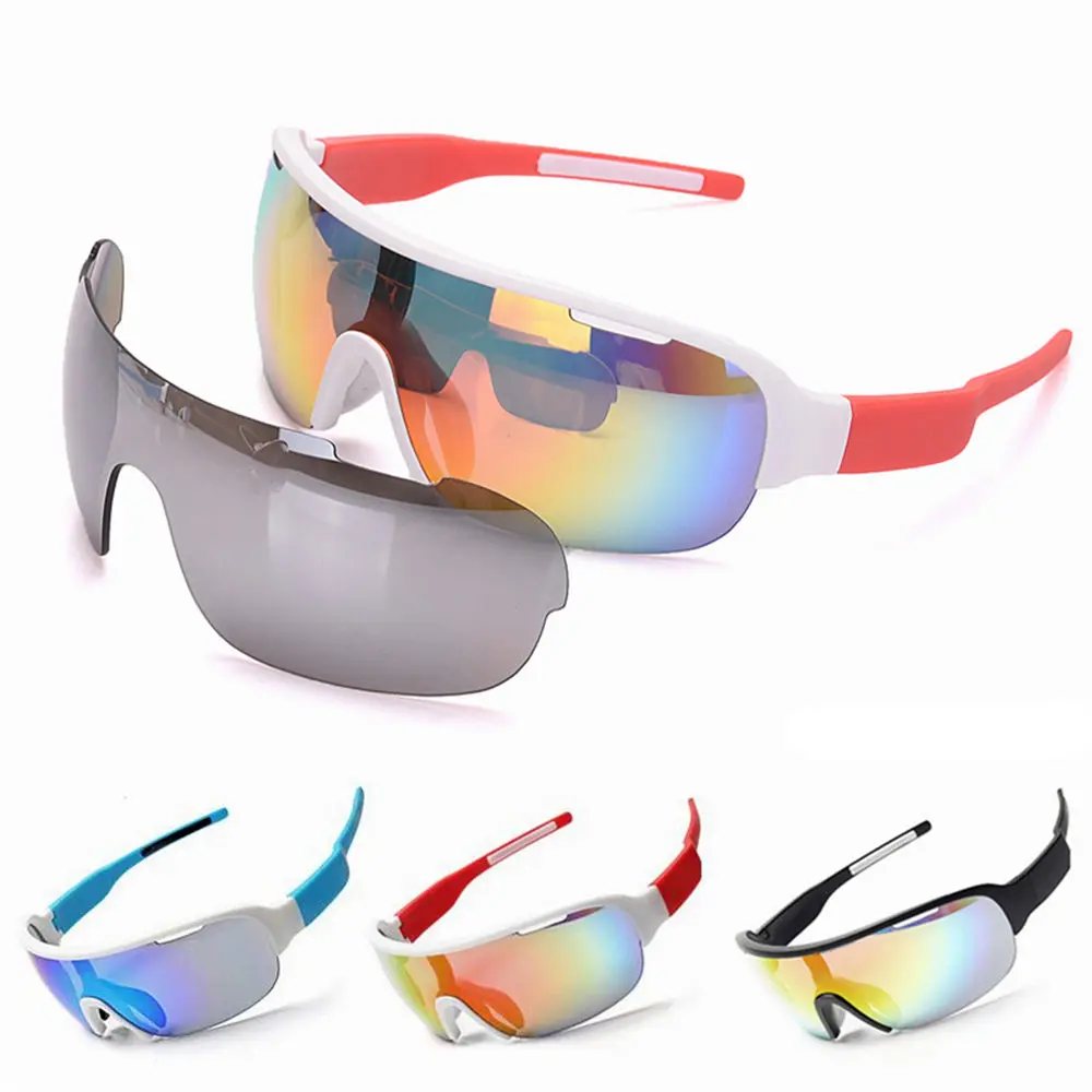 Two sets of lens riding glasses Bicycle myopia glasses sports