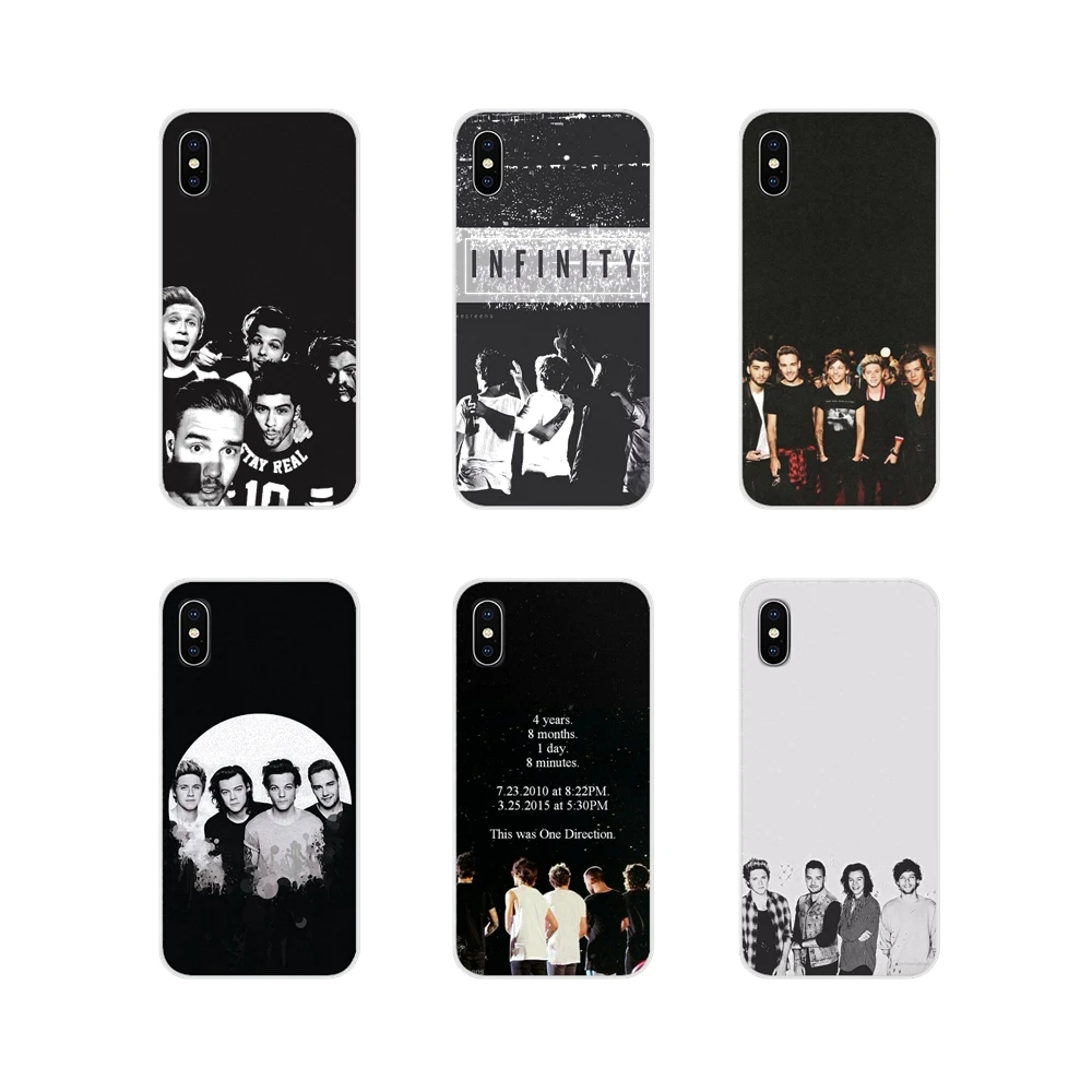 

ONE DIRECTION Niall Horan Harry Styles Transparent Clear TPU Case For Motorola Moto X4 E4 E5 G5 G5S G6 Z Z2 Z3 G3 G2 C Play Plus