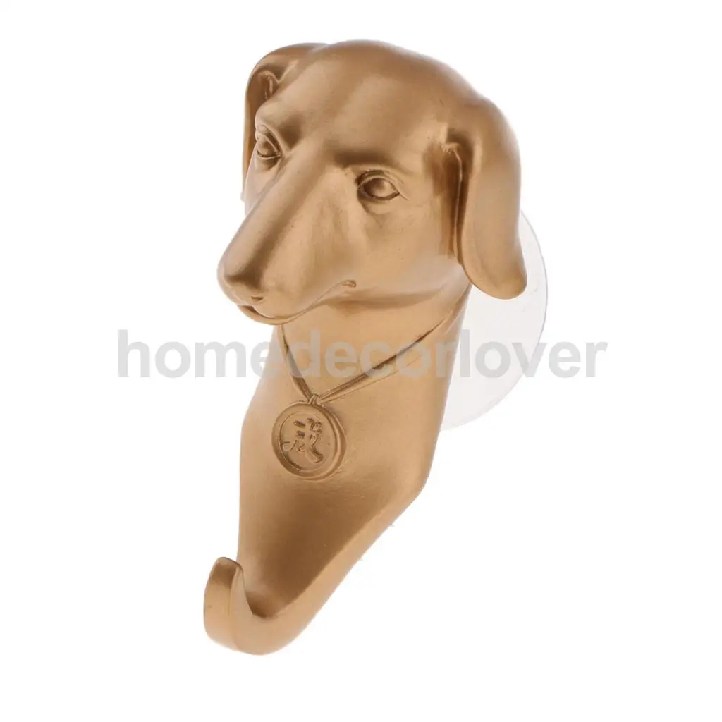 

Dog Horse Animal Head Single Wall Hook Kids Room Coat Scarf Keys Scarf Hanger Holder 5kg