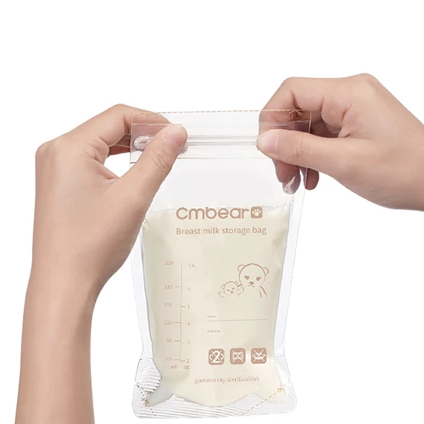 Cmbear 30 шт хранение грудного молока мешок 220 мл BAP бесплатное хранение грудного молока емкость для заморозки практичный и удобный грудное молоко одноразовые