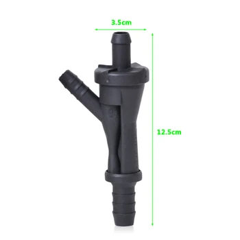 

DWCX Car Black Suction Pump Vent Purge Valve 058133753 / 058133753D / 058133753B for AUDI A4/S4 TT VW Passat Jetta Golf BEETLE