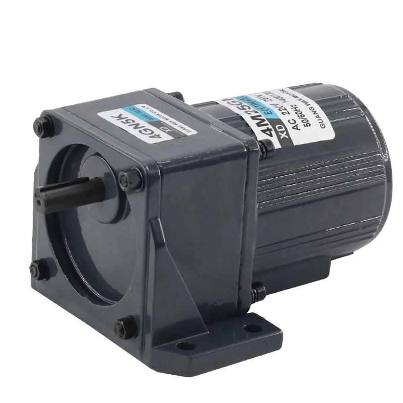Обычный 220V AC мотор редуктор 25W Микро контроль скорости маленький двигатель